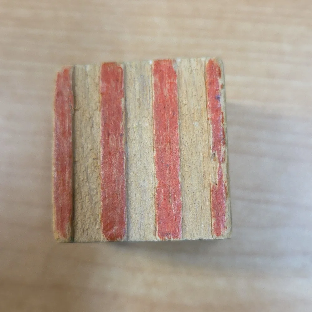 28 Vtg Wooden Alphabet Building‎ Blocks